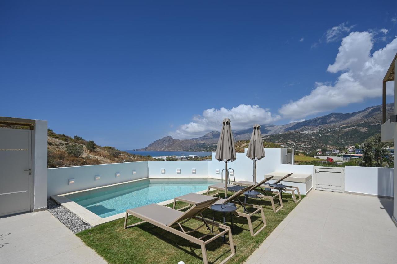 Corallia Villas Near The Beach プラキアス エクステリア 写真