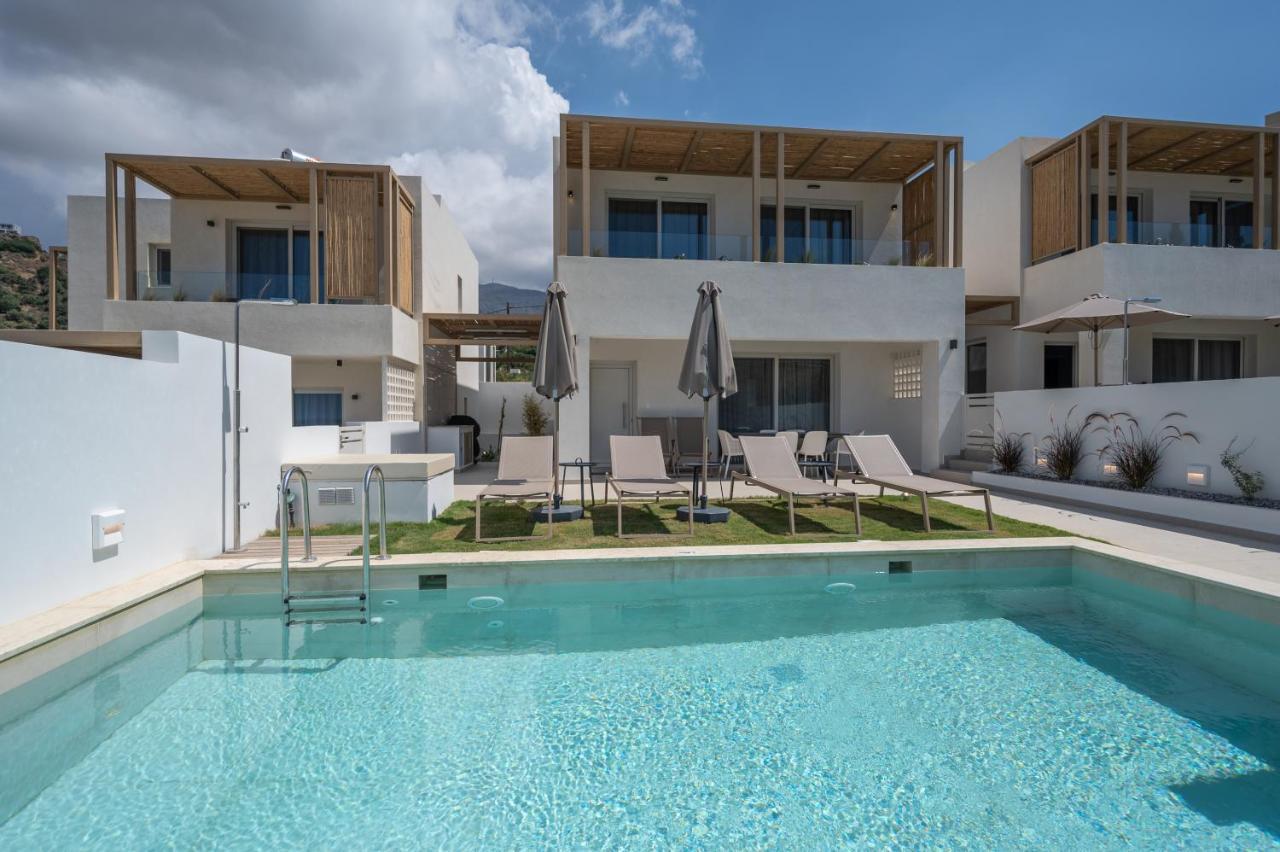 Corallia Villas Near The Beach プラキアス エクステリア 写真