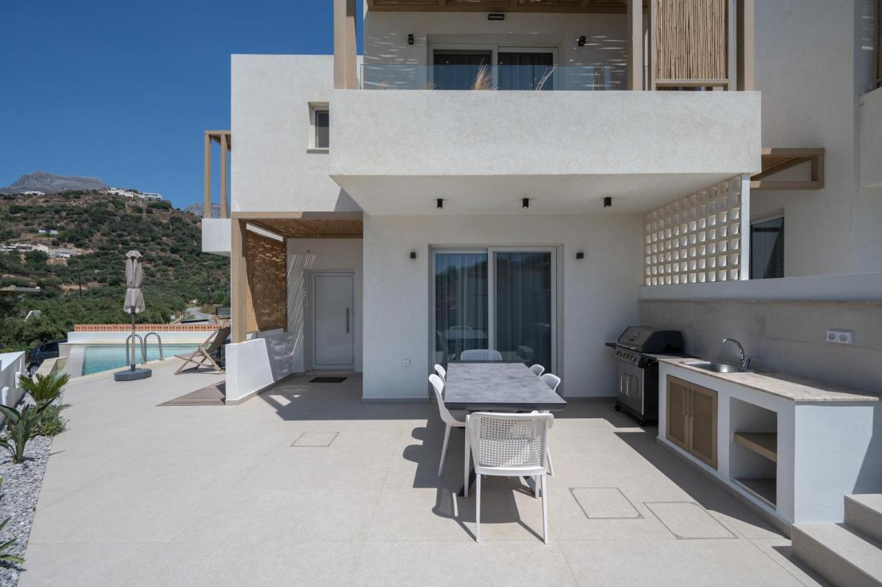 Corallia Villas Near The Beach プラキアス エクステリア 写真