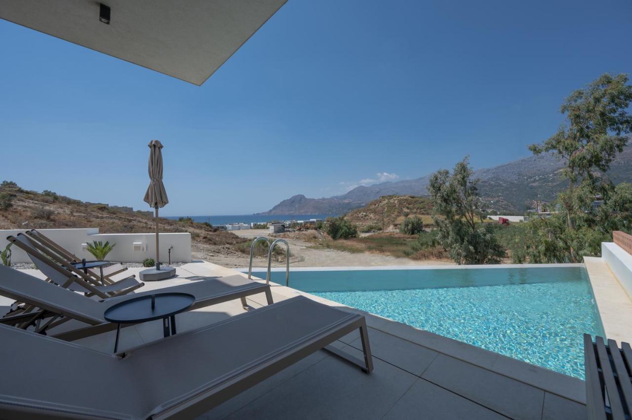 Corallia Villas Near The Beach プラキアス エクステリア 写真