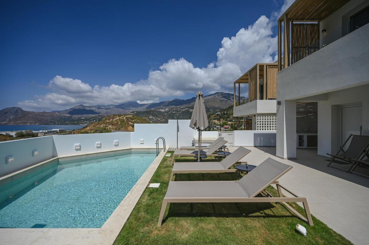 Corallia Villas Near The Beach プラキアス エクステリア 写真