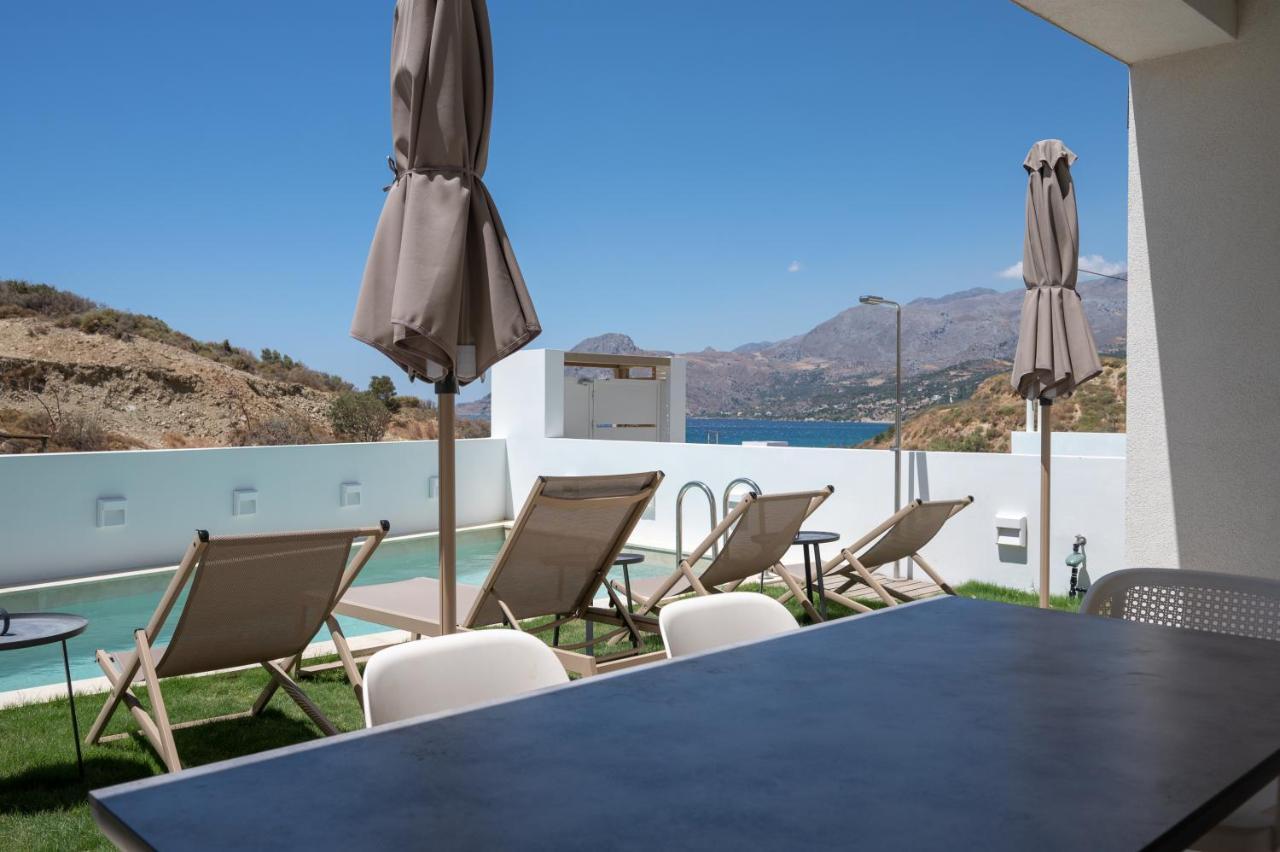 Corallia Villas Near The Beach プラキアス エクステリア 写真
