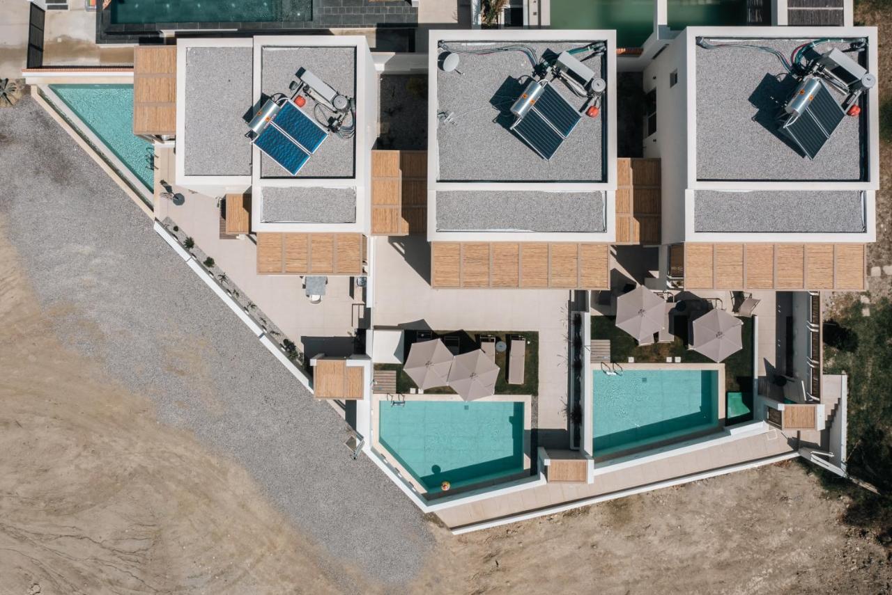 Corallia Villas Near The Beach プラキアス エクステリア 写真