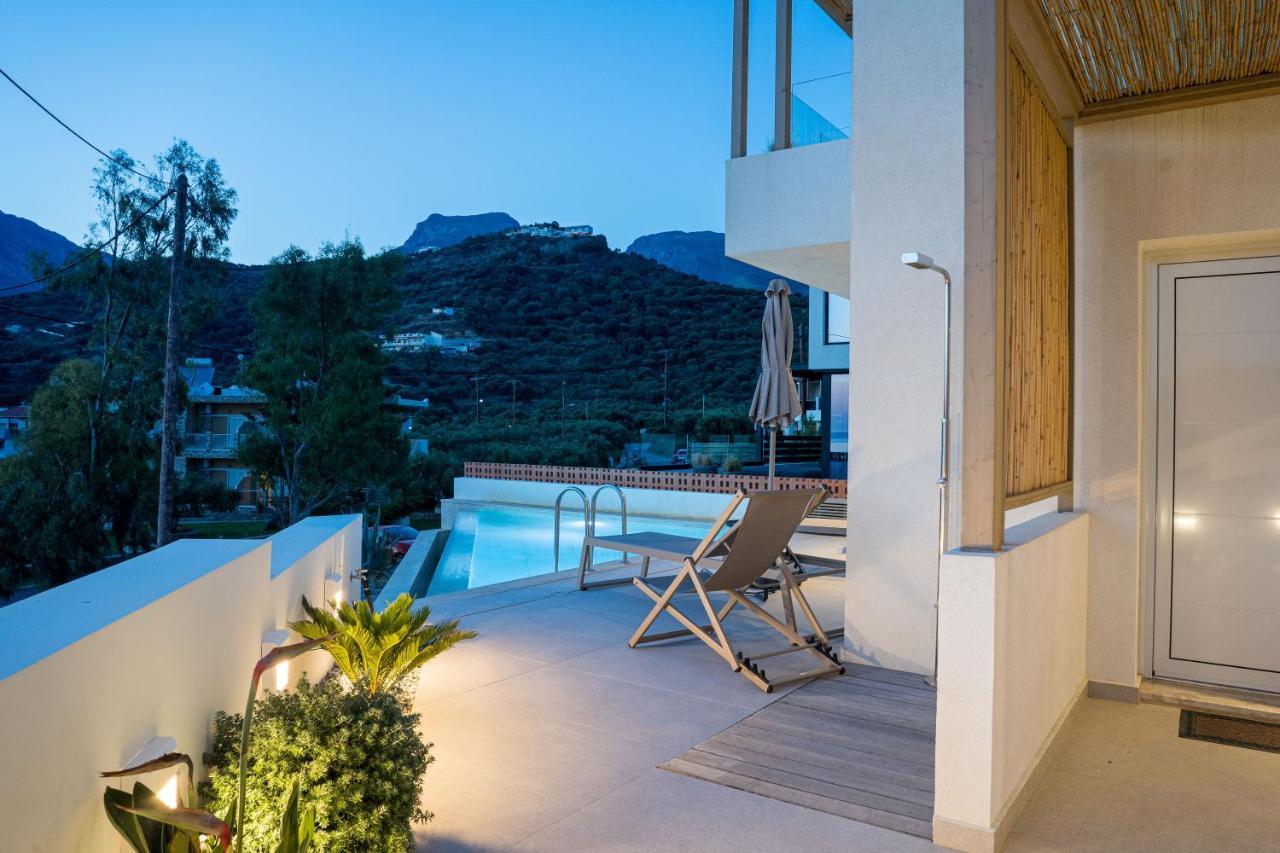 Corallia Villas Near The Beach プラキアス エクステリア 写真