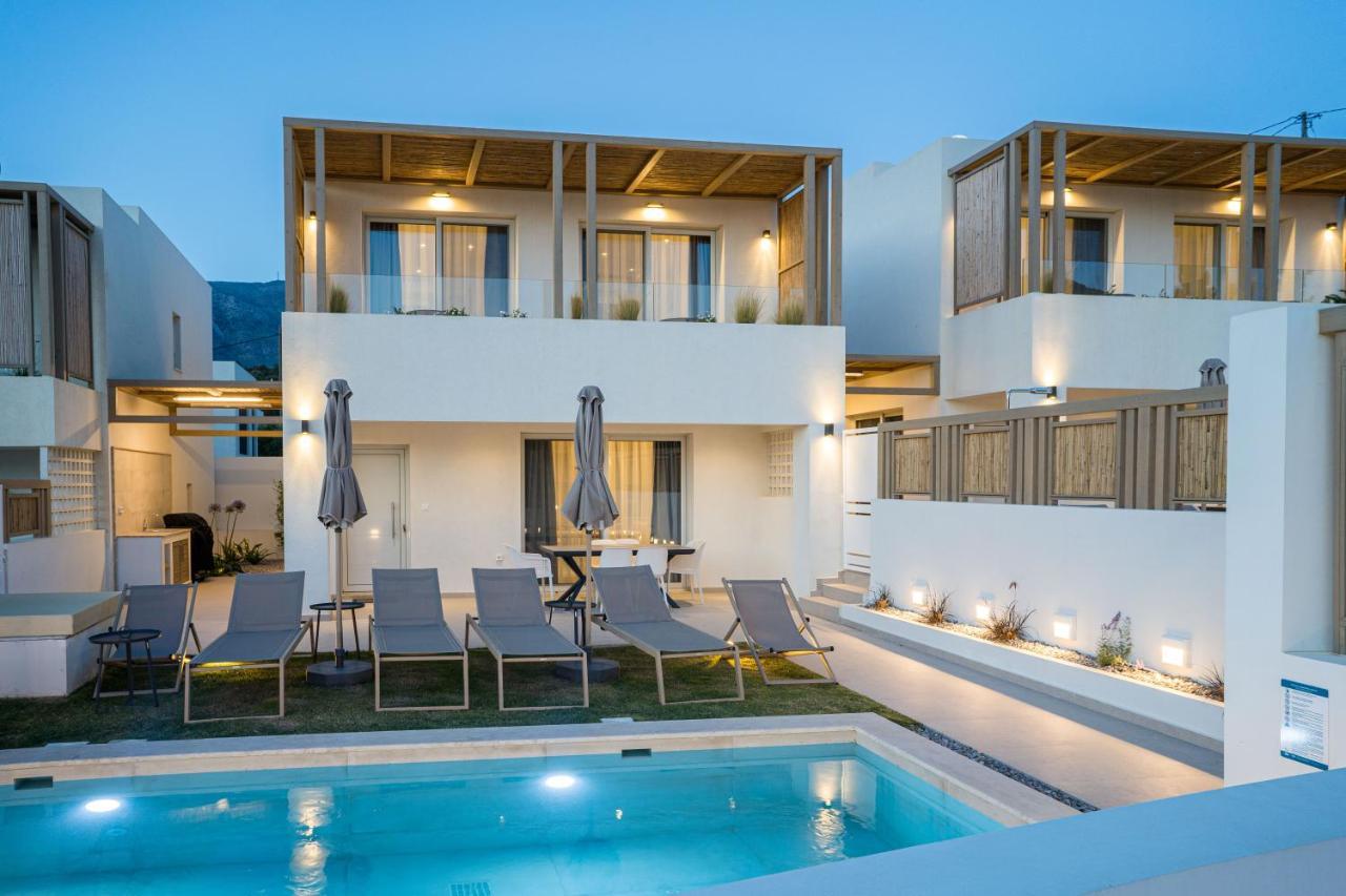 Corallia Villas Near The Beach プラキアス エクステリア 写真
